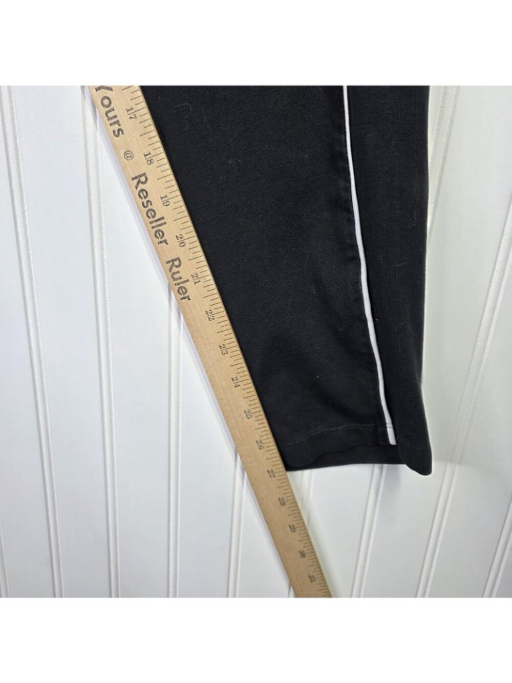 Lauren Ralph Lauren Athletic Lounge Pants Womens XL Black Zip Pocket Yoga Casual - Picture 8 of 9